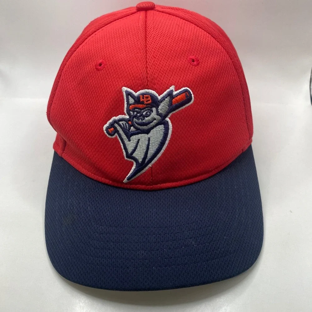 Louisville Bats OC Sports MiLB Baseball hat Youth Red Blue Adjustable minor leag
